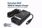 Dell 180W AC Adapter HA180PM180 19.5V 9.23A Genuine OEM