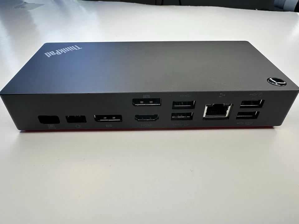 Lenovo ThinkPad Universal USB-C Dock 40AY with 90W AC Adapter