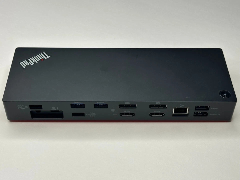 Lenovo ThinkPad Thunderbolt 3 Dock Gen 2 40AN with 135W AC Adapter