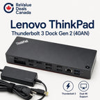Lenovo ThinkPad Thunderbolt 3 Dock Gen 2 40AN with 135W AC Adapter